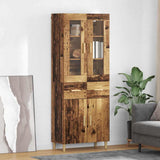 Credenza Legno vecchio 69,5 x 34 x 180 cm Legno truciolato