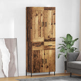 Credenza 2 pcs Legno vecchio Legno truciolato