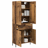 Credenza 2 pcs Legno vecchio Legno truciolato