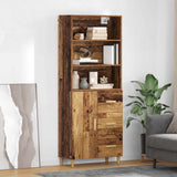Credenza Legno vecchio 69,5 x 32,5 x 180 cm Legno truciolato