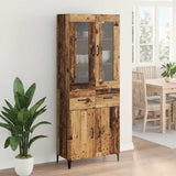 Credenza Legno vecchio 69,5 x 34 x 180 cm Legno truciolato
