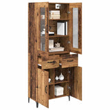 Credenza Legno vecchio 69,5 x 34 x 180 cm Legno truciolato