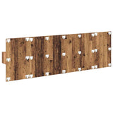 Testata con Comodino 3 pcs Legno vecchio Legno truciolato