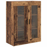 Credenza con cassetto 2 pcs Legno vecchio Legno truciolato