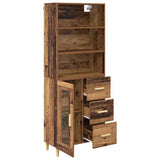 Credenza Legno vecchio 69,5 x 34 x 180 cm Legno truciolato