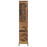 Credenza Legno vecchio 34,5 x 34 x 180 cm Legno truciolato