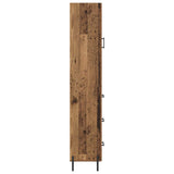 Credenza Legno vecchio 34,5 x 34 x 180 cm Legno truciolato