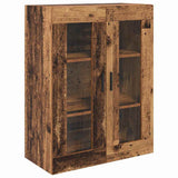 Credenza con cassetto 2 pcs Legno vecchio Legno truciolato