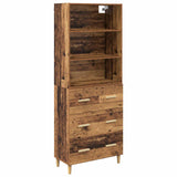 Credenza Legno vecchio 69,5 x 32,5 x 180 cm Legno truciolato