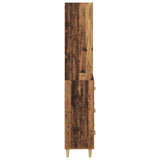 Credenza Legno vecchio 69,5 x 32,5 x 180 cm Legno truciolato