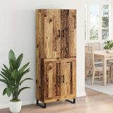 Credenza 2 pcs Legno vecchio 69,5 x 34 x 180 cm