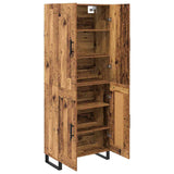Credenza 2 pcs Legno vecchio 69,5 x 34 x 180 cm