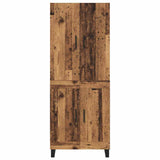 Credenza 2 pcs Legno vecchio 69,5 x 34 x 180 cm