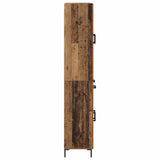 Credenza Legno vecchio 69,5 x 34 x 180 cm Legno truciolato