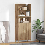 Credenza Rovere artigianale 69,5 x 32,5 x 180 cm