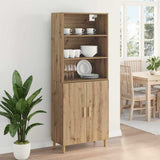 Credenza Rovere artigianale 69,5 x 32,5 x 180 cm