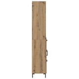 Credenza con cassetto Rovere artigianale 69,5 x 34 x 180 cm