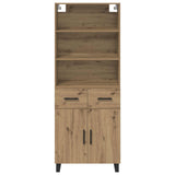 Credenza 2 pcs Rovere artigianale 69,5 x 34 x 180 cm