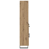 Credenza 2 pcs Rovere artigianale 69,5 x 34 x 180 cm