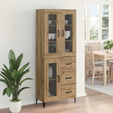 Credenza Rovere artigianale 69,5 x 34 x 180 cm