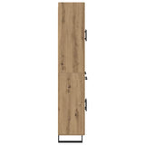 Credenza 2 pcs Rovere artigianale 69,5 x 34 x 180 cm