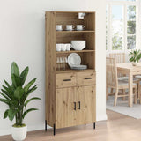 Credenza Rovere artigianale 69,5 x 32,5 x 180 cm