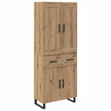 Credenza 2 pcs Rovere artigianale 69,5 x 34 x 180 cm