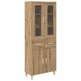 Credenza con cassetto Rovere artigianale 69,5 x 34 x 180 cm