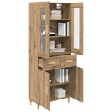 Credenza con cassetto Rovere artigianale 69,5 x 34 x 180 cm