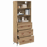 Credenza Rovere artigianale 69,5 x 34 x 180 cm