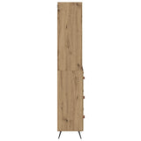 Credenza con cassetto Rovere artigianale 69,5 x 34 x 180 cm