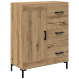 Credenza 2 pcs Rovere artigianale Legno truciolato