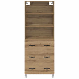 Credenza 2 pcs Rovere artigianale 69,5 x 34 x 180 cm
