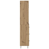 Credenza 2 pcs Rovere artigianale 69,5 x 34 x 180 cm