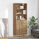 Credenza Rovere artigianale 69,5 x 32,5 x 180 cm