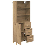 Credenza Rovere artigianale 69,5 x 32,5 x 180 cm