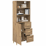 Credenza Rovere artigianale 69,5 x 32,5 x 180 cm