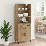 Credenza Rovere artigianale 69,5 x 34 x 180 cm