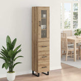 Credenza Rovere artigianale 34,5 x 34 x 180 cm