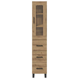 Credenza Rovere artigianale 34,5 x 34 x 180 cm