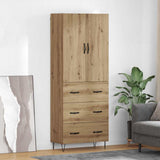 Credenza 2 pcs Rovere artigianale 69,5 x 34 x 180 cm
