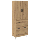 Credenza 2 pcs Rovere artigianale 69,5 x 34 x 180 cm