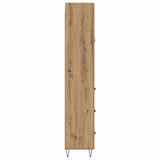 Credenza 2 pcs Rovere artigianale 69,5 x 34 x 180 cm