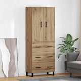 Credenza 2 pcs Rovere artigianale 69,5 x 34 x 180 cm