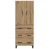 Credenza 2 pcs Rovere artigianale 69,5 x 34 x 180 cm