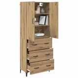 Credenza Rovere artigianale 69,5 x 34 x 180 cm