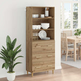 Credenza Rovere artigianale 69,5 x 32,5 x 180 cm