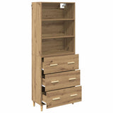Credenza Rovere artigianale 69,5 x 32,5 x 180 cm