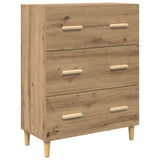 Credenza Rovere artigianale 69,5 x 32,5 x 180 cm