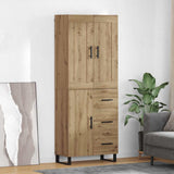 Credenza 2 pcs Rovere artigianale 69,5 x 34 x 180 cm
